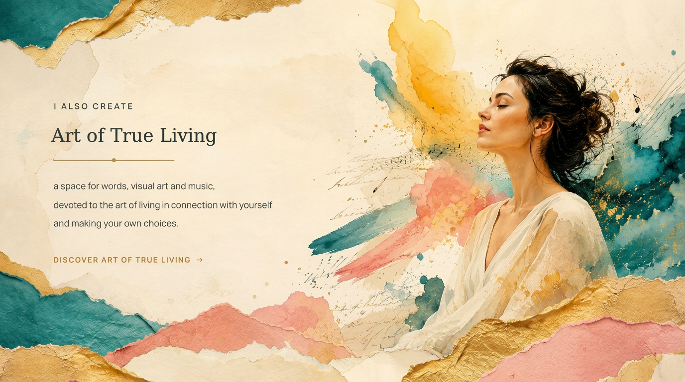 Art of True Living – Justyna Cichosz's space of words, images and music